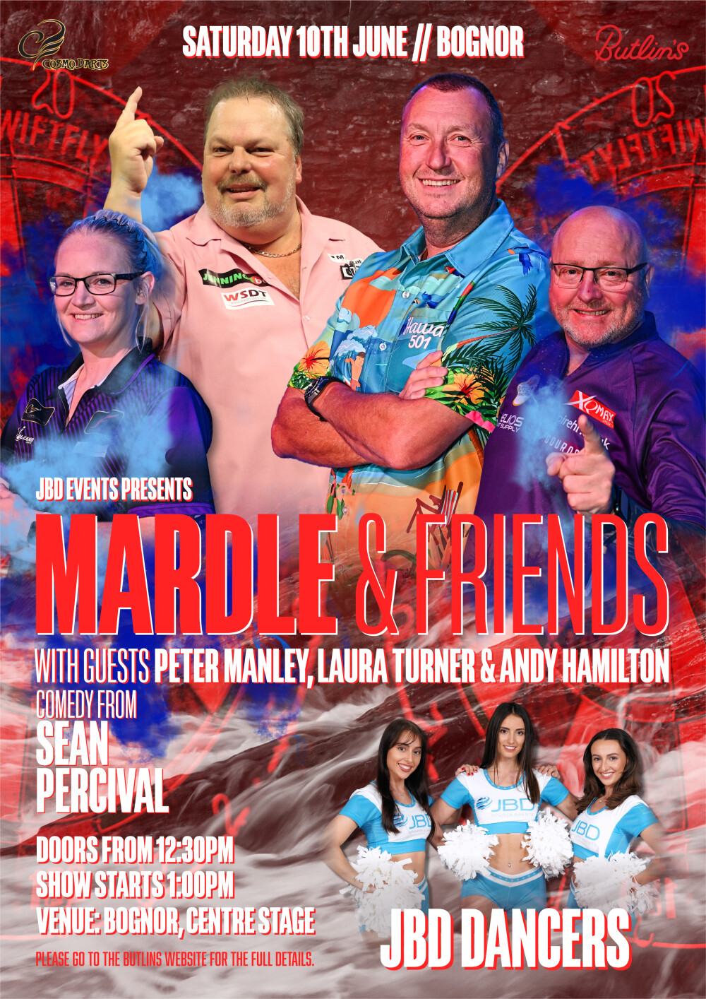 Mardle & Friends with Peter Manley, Andy Hamilton & Laura Turner