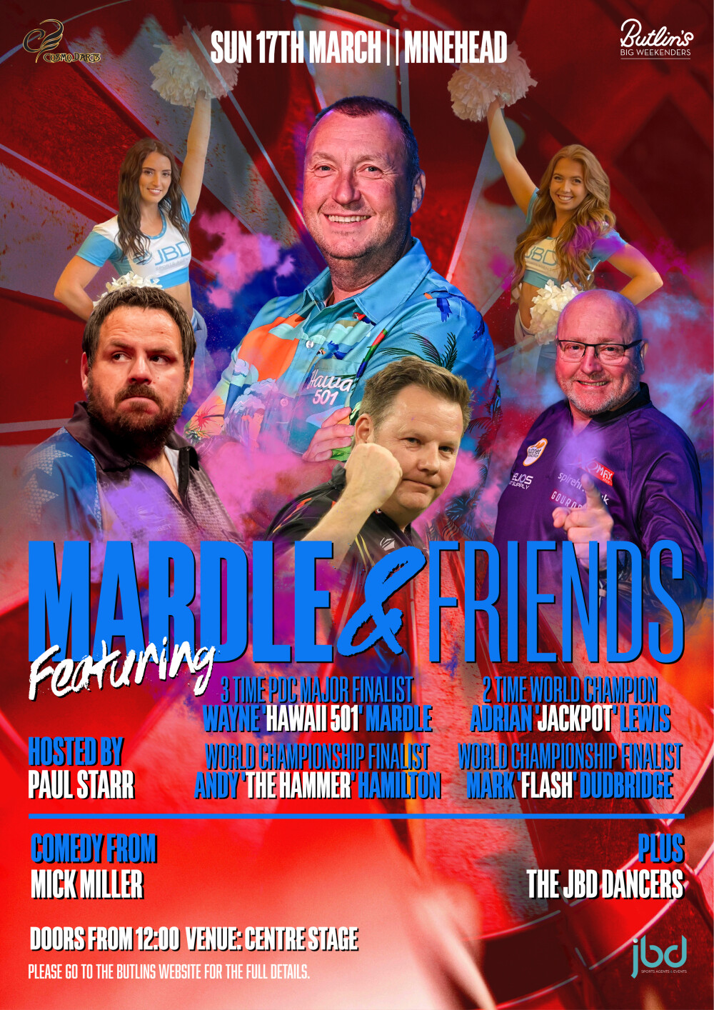 Mardle & Friends featuring Wayne Mardle, Adrian Lewis, Andy Hamilton & Mark Dudbridge